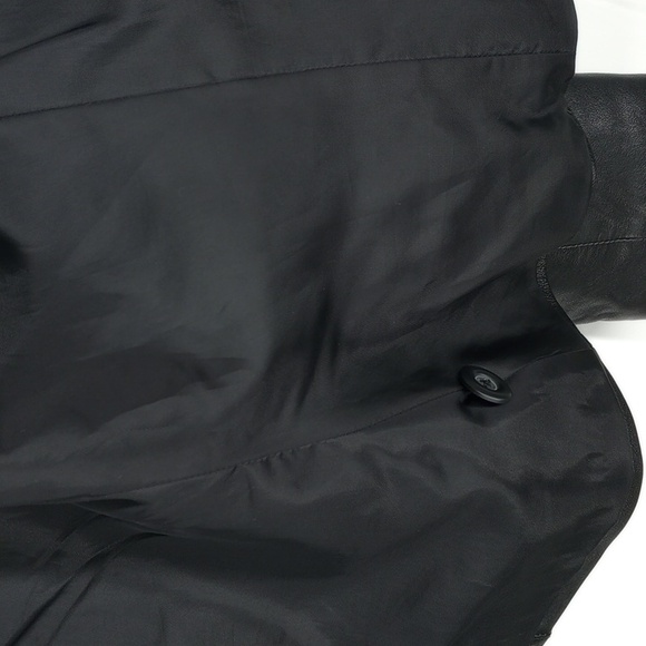 Frenchi Lamb Skin Leather Jacket Blazer Size Large - Picture 8 of 10